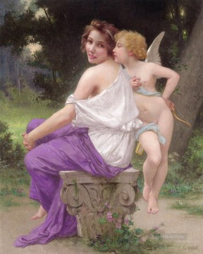 Cupido y Psique Guillaume Seignac Pinturas al óleo